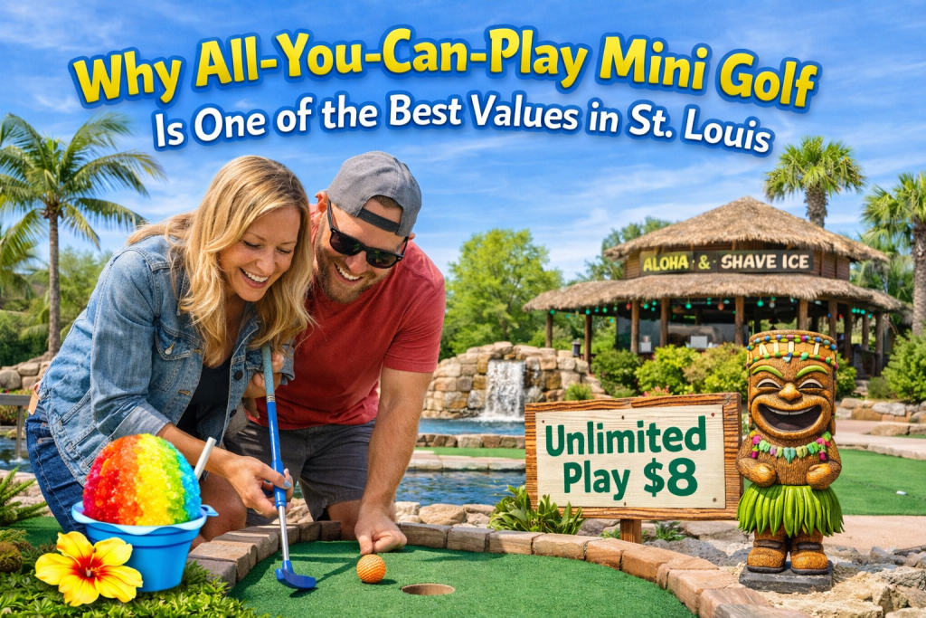 Why All-You-Can-Play Mini Golf Is One of the Best Values in St. Louis
