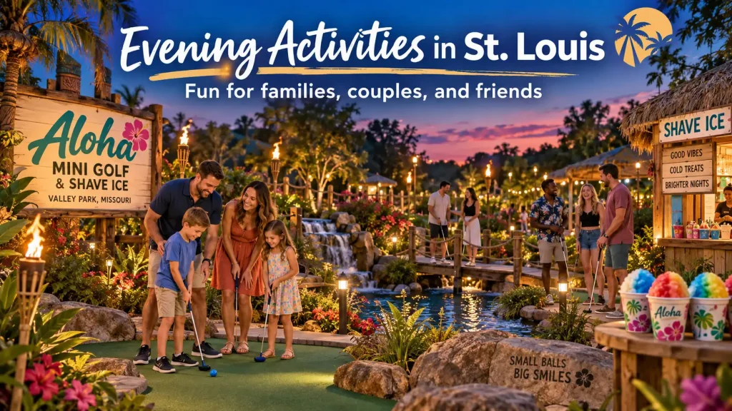 Evening Activities in St. Louis for Families, Couples, and Friends