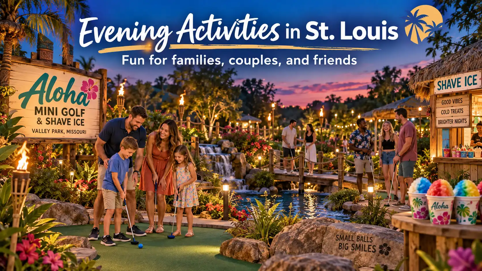 Evening Activities in St. Louis for Families, Couples, and Friends